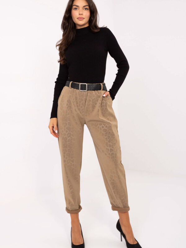 Spodnie Damskie Model IT-SP-242976.29P Camel - Italy Moda