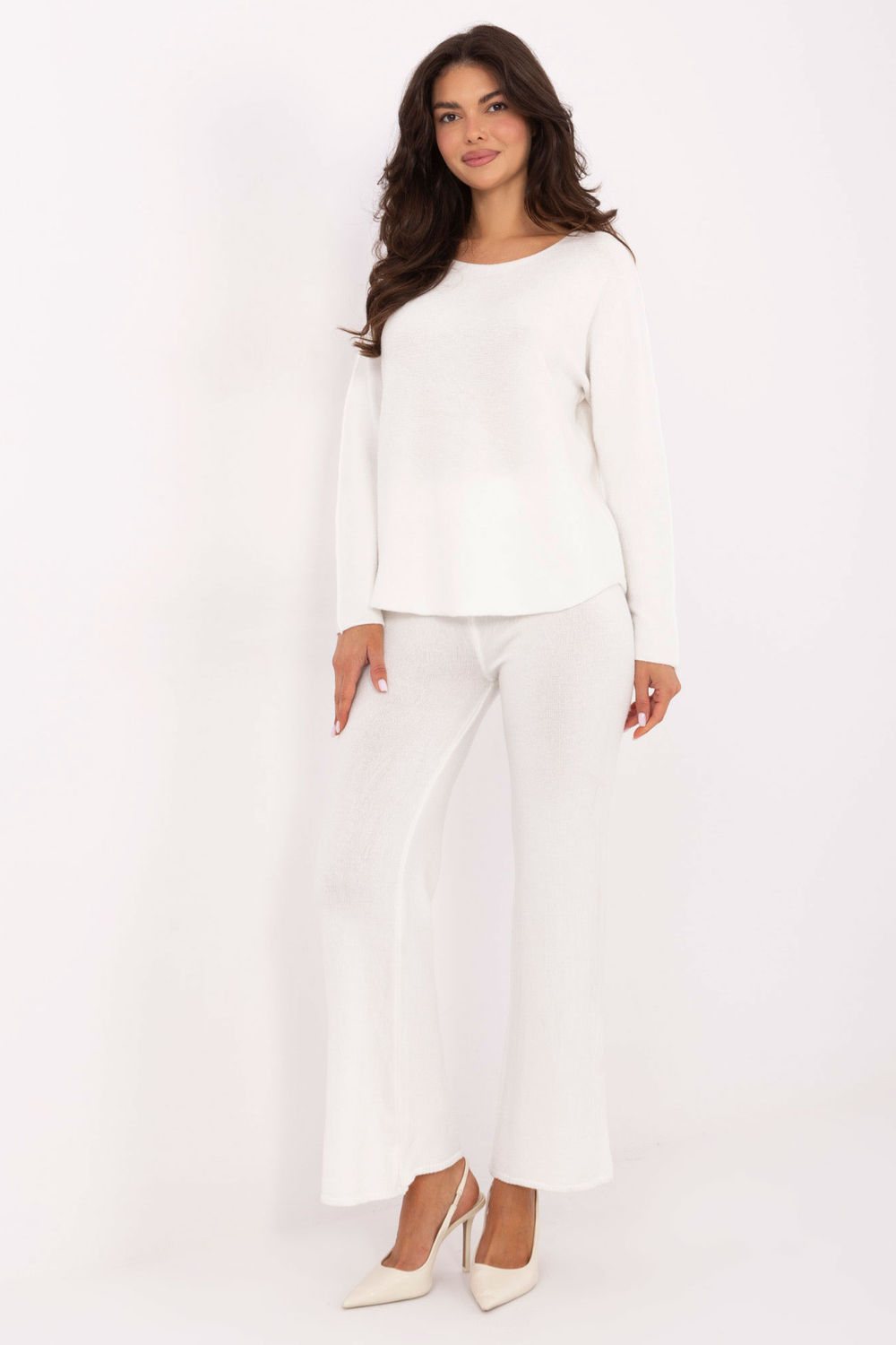 Spodnie Komplet Model IT-KMPL-2219.51 Ecru - Italy Moda