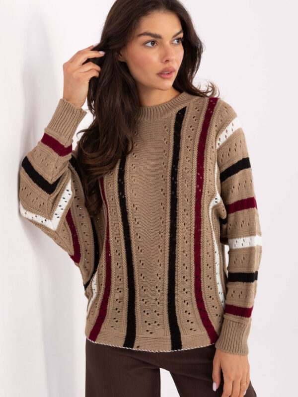 Sweter Damski Model IT-SW-93115.13 Beige - Factory Price