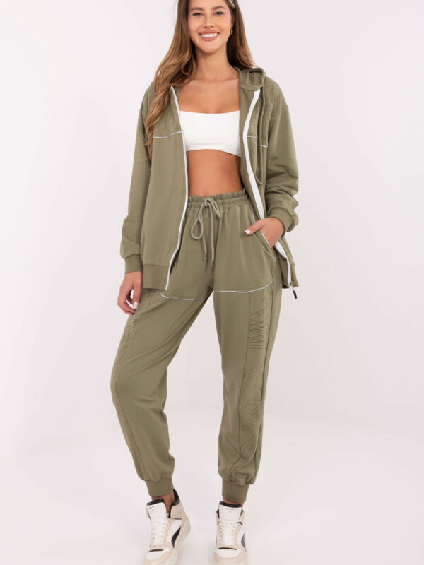 Spodnie Komplet Model RV-KMPL-A881.15 Khaki - Relevance