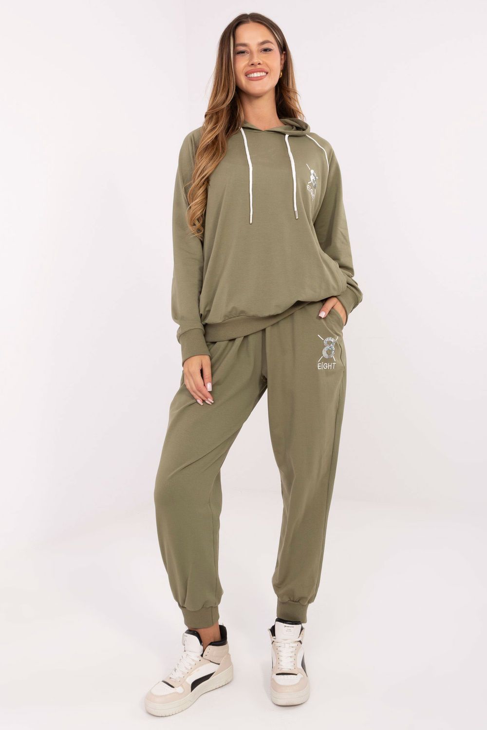 Spodnie Komplet Model RV-KMPL-A884.22 Khaki - Relevance