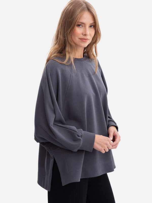 Bluza Damska Model B306 Stal - BeWear