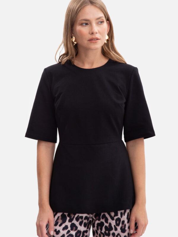Bluzka Model B305 Black - BeWear