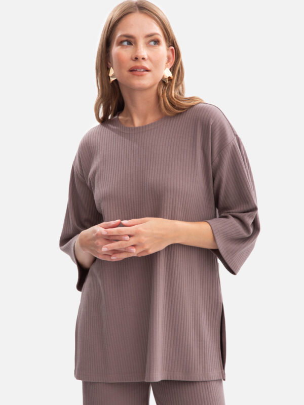 Bluzka Model B301 Cacao - BeWear