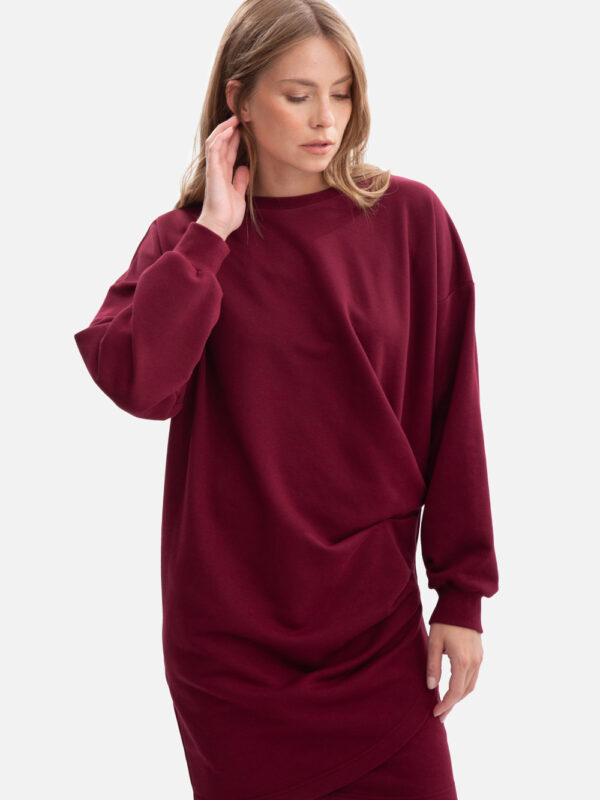 Sukienka Model B298 Burgund - BeWear
