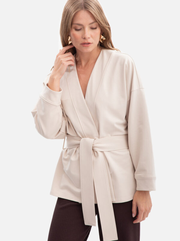 Narzutka Model B297 Piasek - BeWear