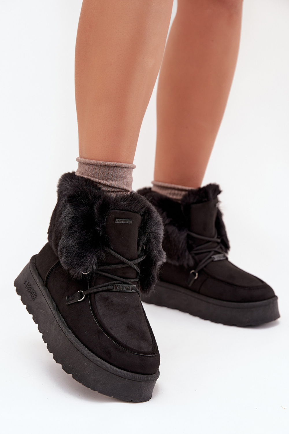 Śniegowce Model Big Star SS274113 Black - Step in style