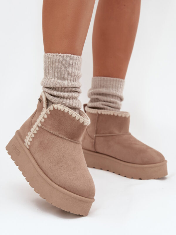 Śniegowce Model Big Star SS274129 Beige - Step in style