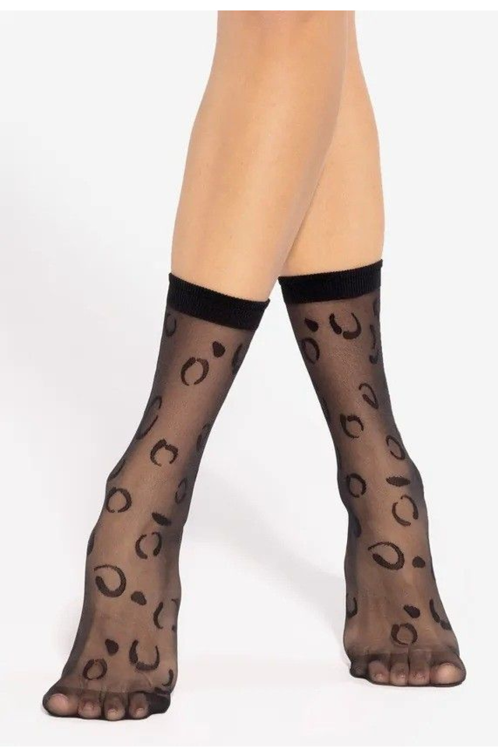Skarpetki Model Trendy Line 15 20 Den Black - Gatta