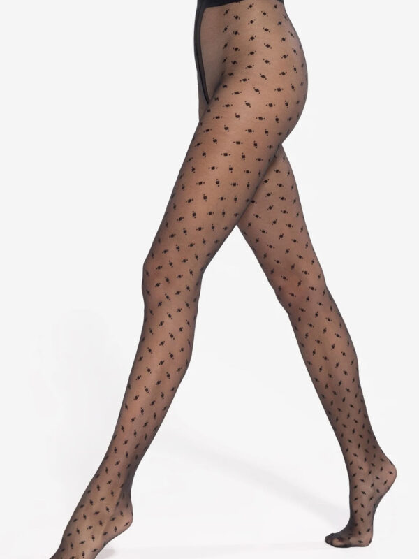 Rajstopy Model Dotsy 18 Black - Gatta