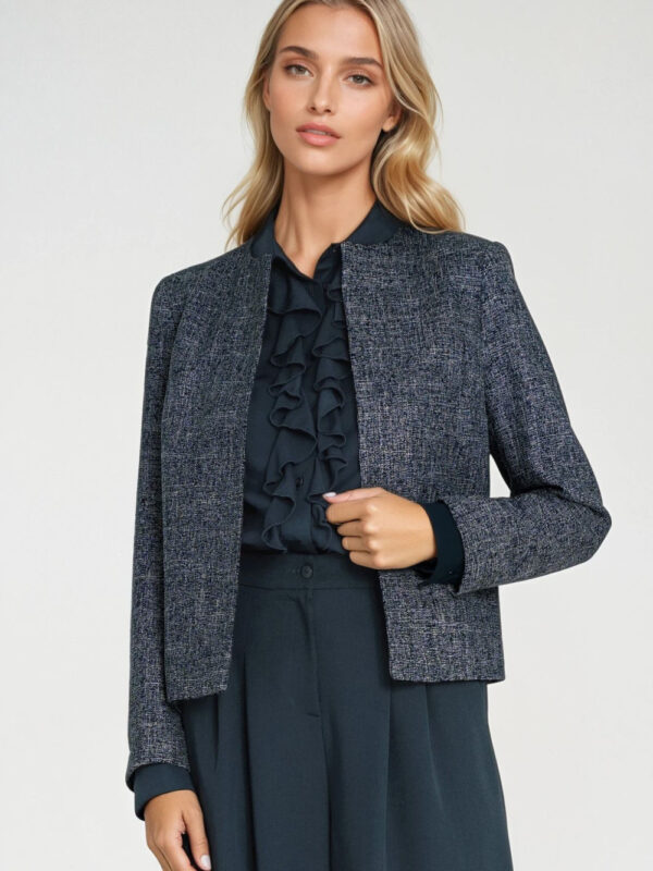 Żakiet typu chanel Z85 Navy - Nife