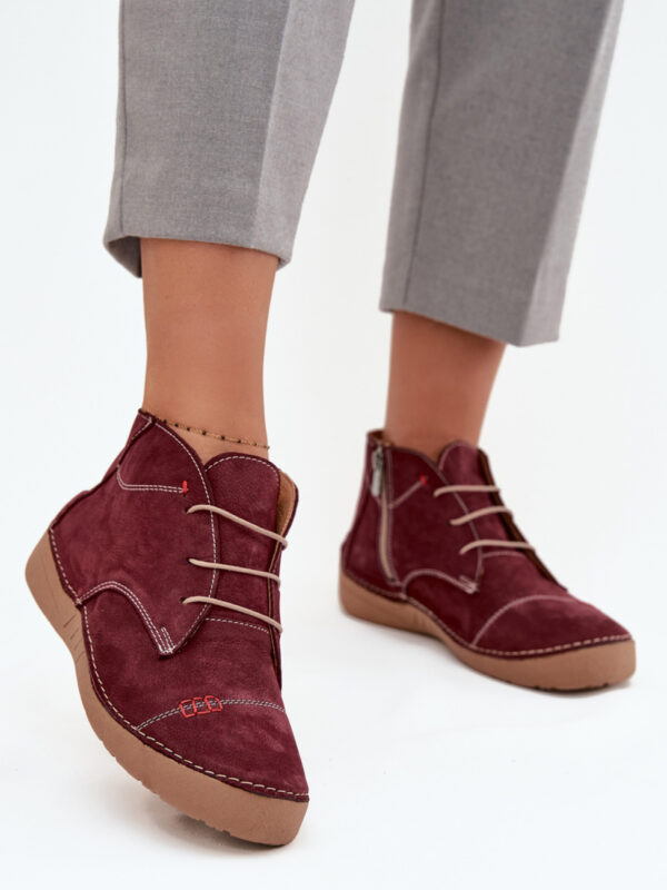 Półbuty Model Artiker 57C2116 Bordo - Step in style
