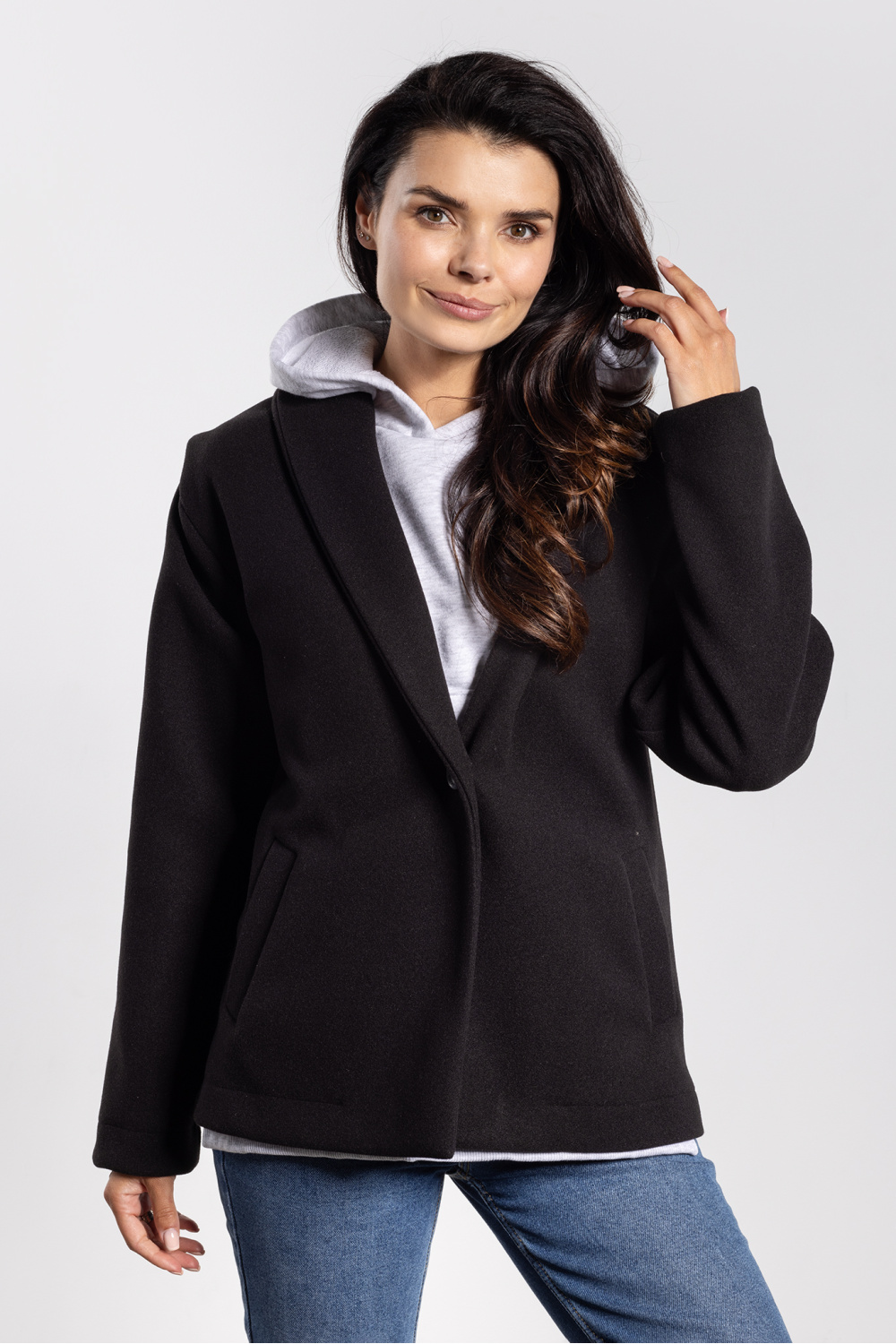 Kurtka Damska Model A752 Black - awama
