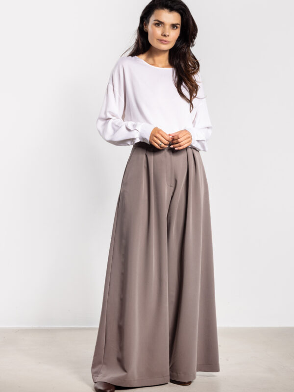 Spodnie Damskie Model A743 Taupe - awama