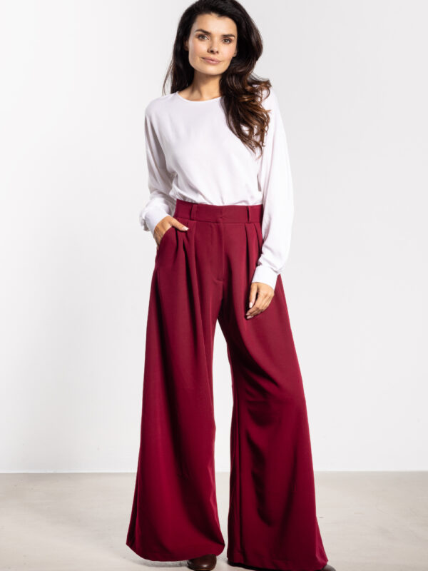 Spodnie Damskie Model A743 Claret - awama