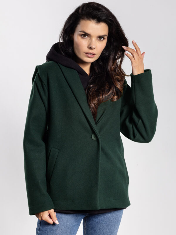 Kurtka Damska Model A752 Bottle Green - awama