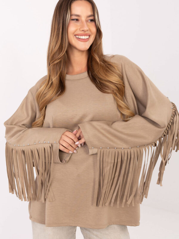 Bluza Damska Model IT-BZ-21695.10 Dark Beige - Factory Price