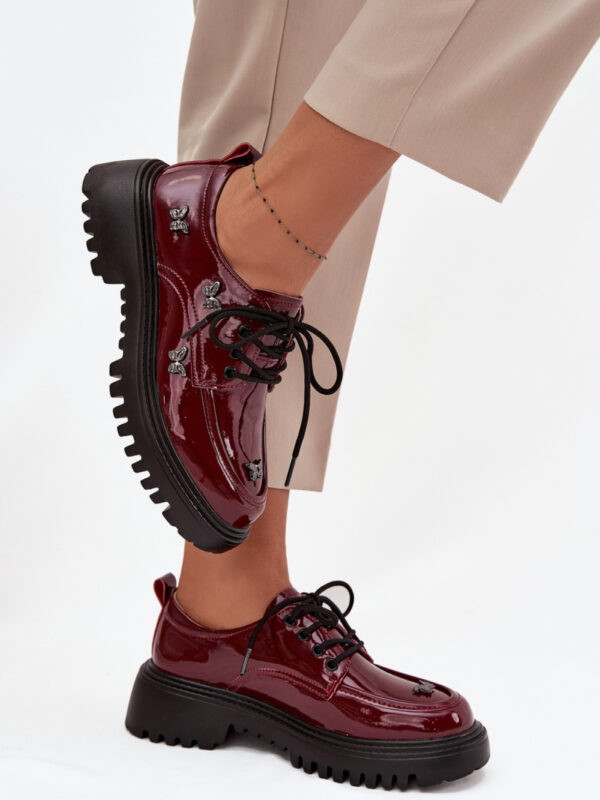 Półbuty Model Artiker 57C0336 Bordo - Step in style