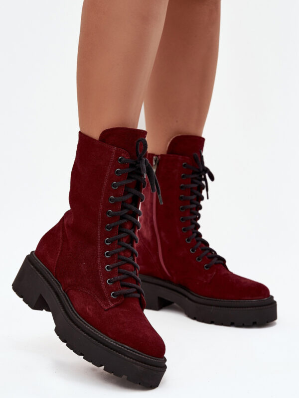 Workery Model Zazoo 4213 Bordo - Step in style