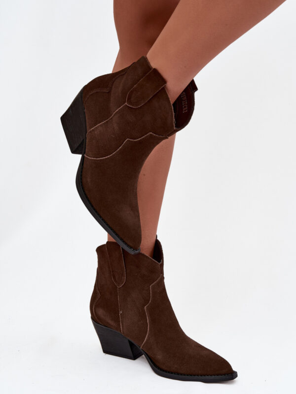 Botki Model Beretta NC1338KP Czekolada - Step in style