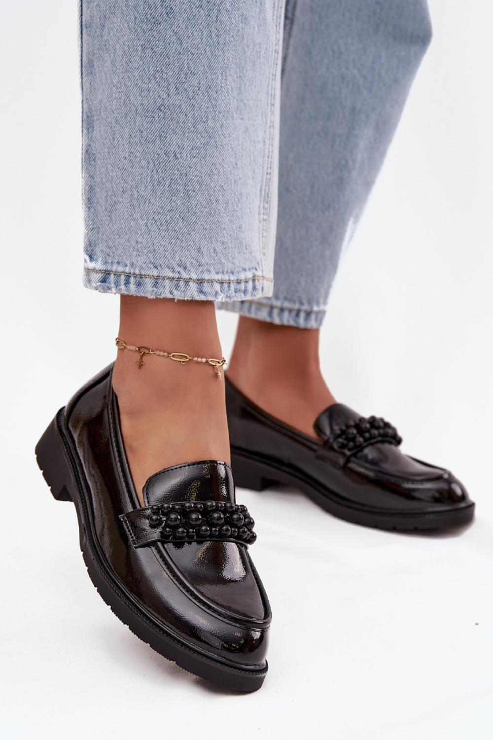Mokasyny Model S.Barski HY52-541 Black - Step in style
