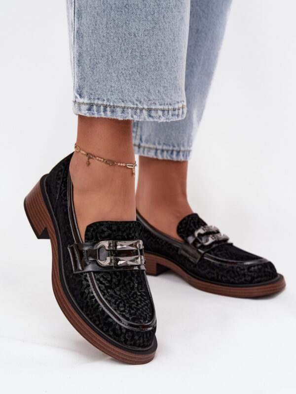 Mokasyny Model DA MR52-176 Black - Step in style