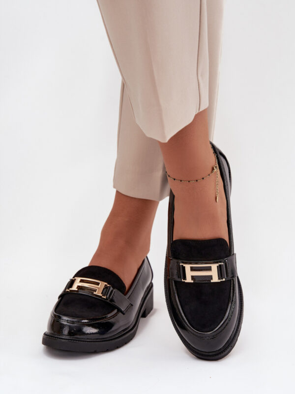 Mokasyny Model S.Barski HY52-545 Black - Step in style