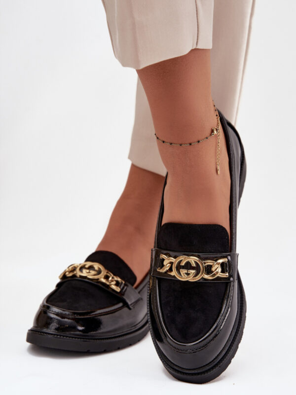 Mokasyny Model S.Barski HY52-540 Black - Step in style