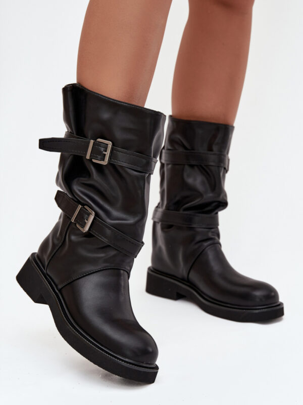 Kozaki Model Halvessa CLS-555 Black - Step in style