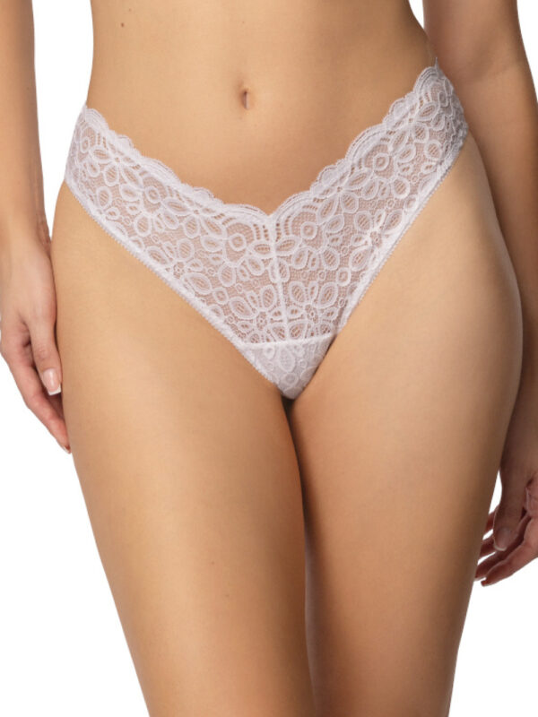 Figi Brazyliany Model Roma F-4052/54 White - Mat