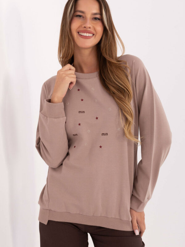 Bluza Damska Model RV-BZ-A876.52 Dark Beige - Relevance