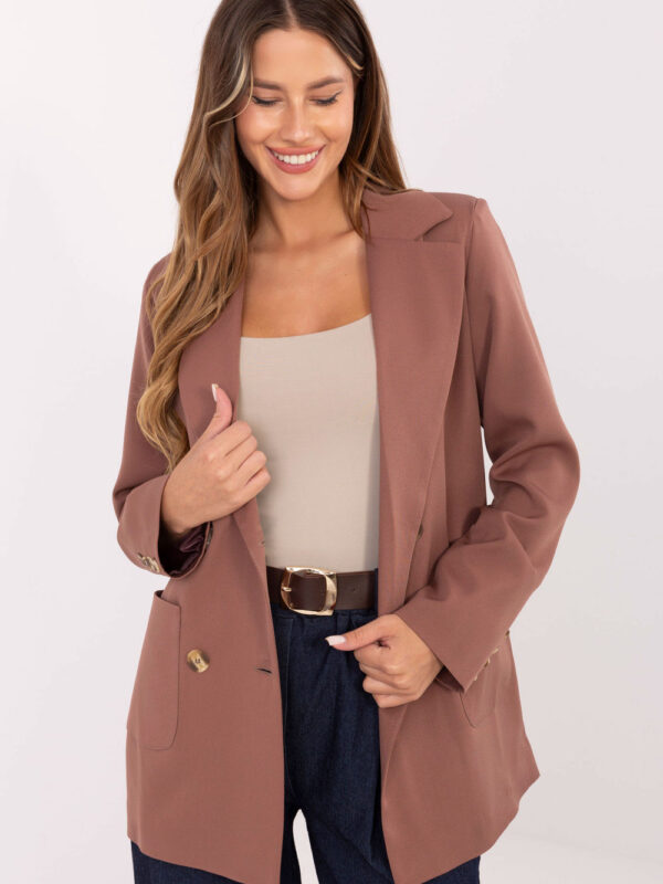 Marynarka Model LK-MA-509956.04 Light Brown - Lakerta
