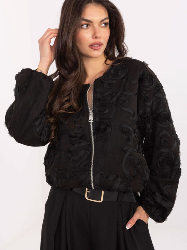 Kurtka Damska Model IT-KR-5776.66 Black - Rue Paris