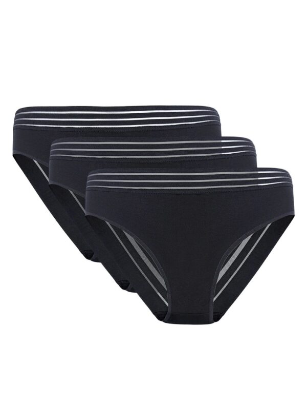 Komplet Figi Model Mela 3pack F Black - Gorteks