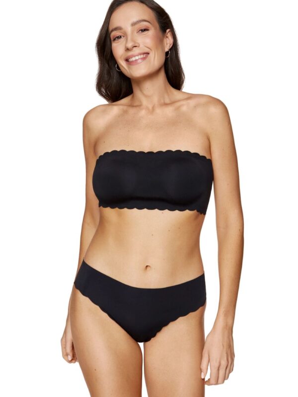 Biustonosz Soft Model Lucky B2 Black - Gorteks