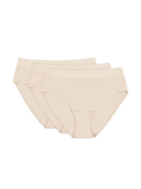 Komplet Figi Model Alana 3pack F Beige - Gorteks
