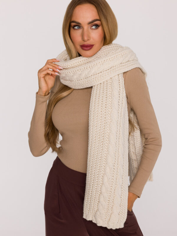 Szal Model MOE898 Ecru - Moe