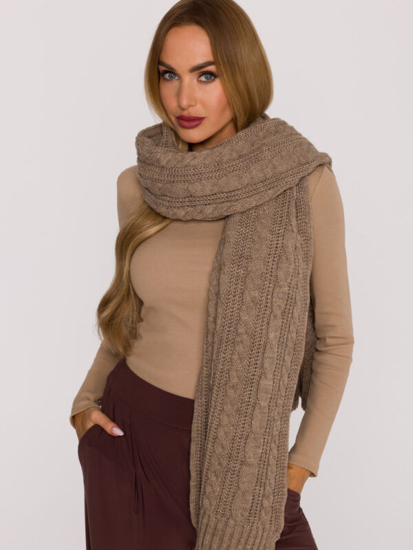 Szal Model MOE898 Beige - Moe