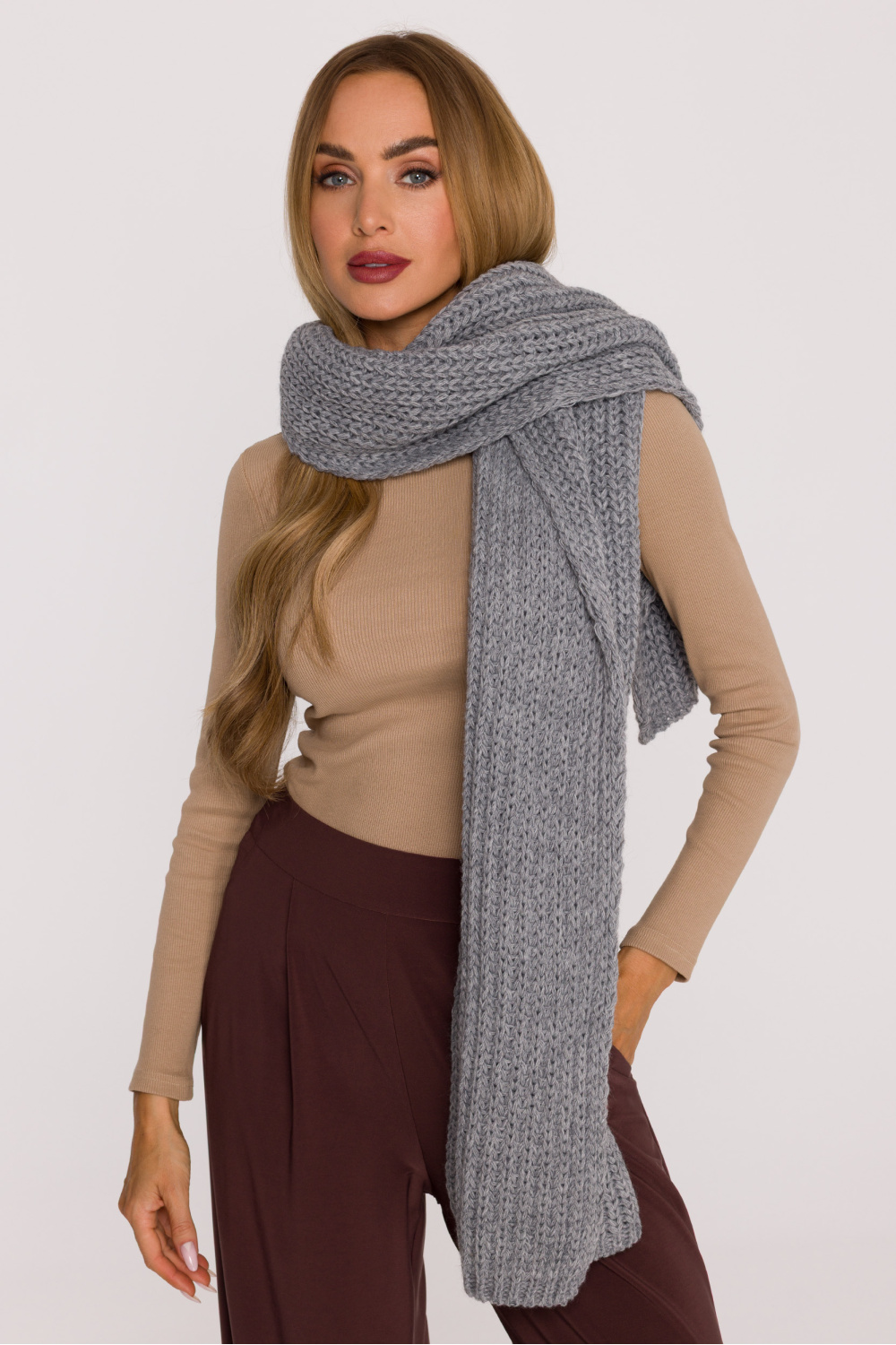 Szal Model MOE896 Grey - Moe