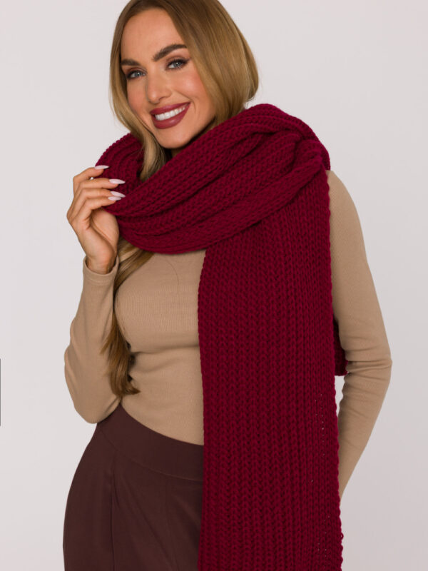 Szal Model MOE896 Bordo - Moe