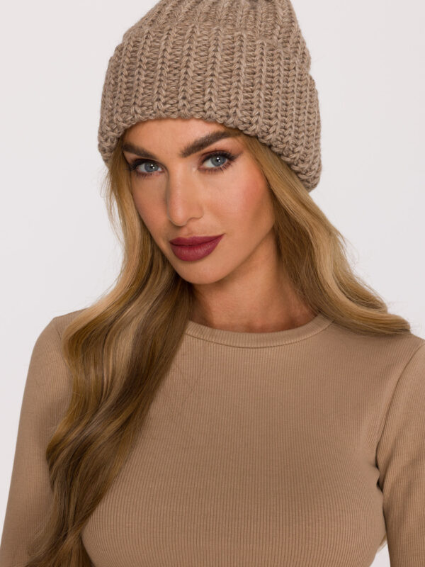 Czapka Damska Model MOE895 Beige - Moe
