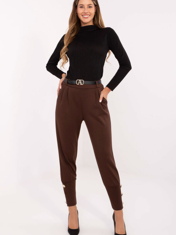 Spodnie Dresowe Model IT-SP-21679.03 Dark Brown - Factory Price