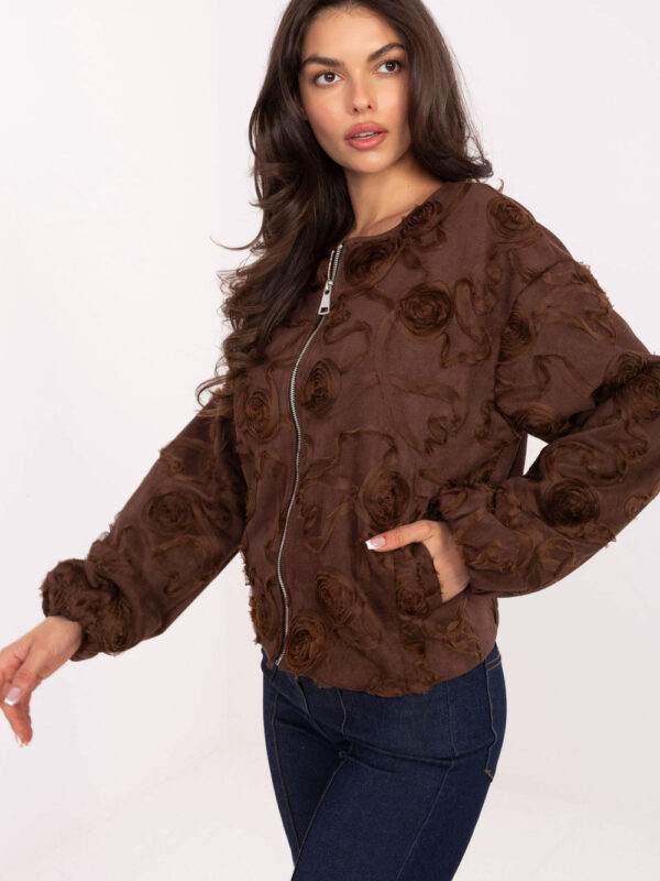Kurtka Damska Model IT-KR-5776.66 Brown - Rue Paris