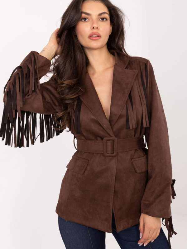 Marynarka Model IT-PL-5792.33 Brown - Rue Paris