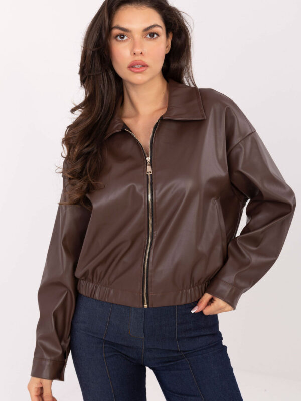 Kurtka Damska Model IT-KR-FL9707.34 Brown - Rue Paris
