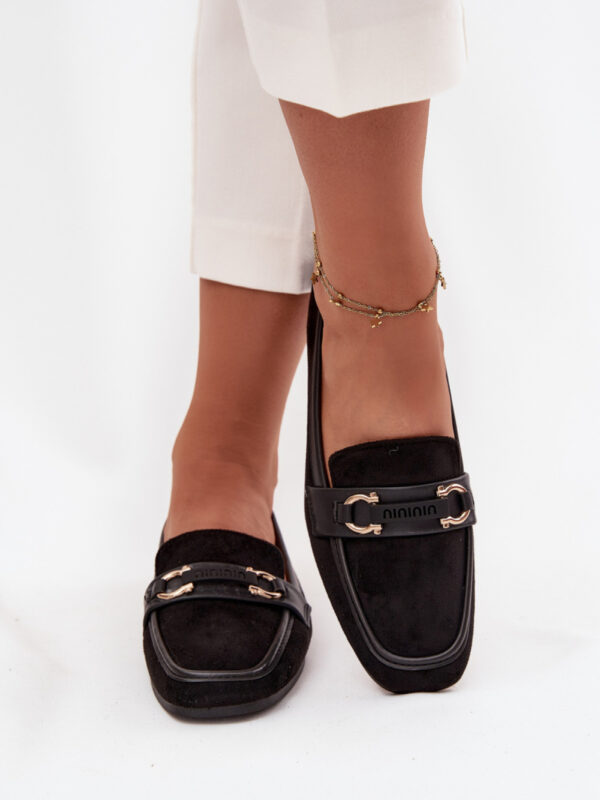 Loafersy Model Evelora H8-515 Black - Step in style
