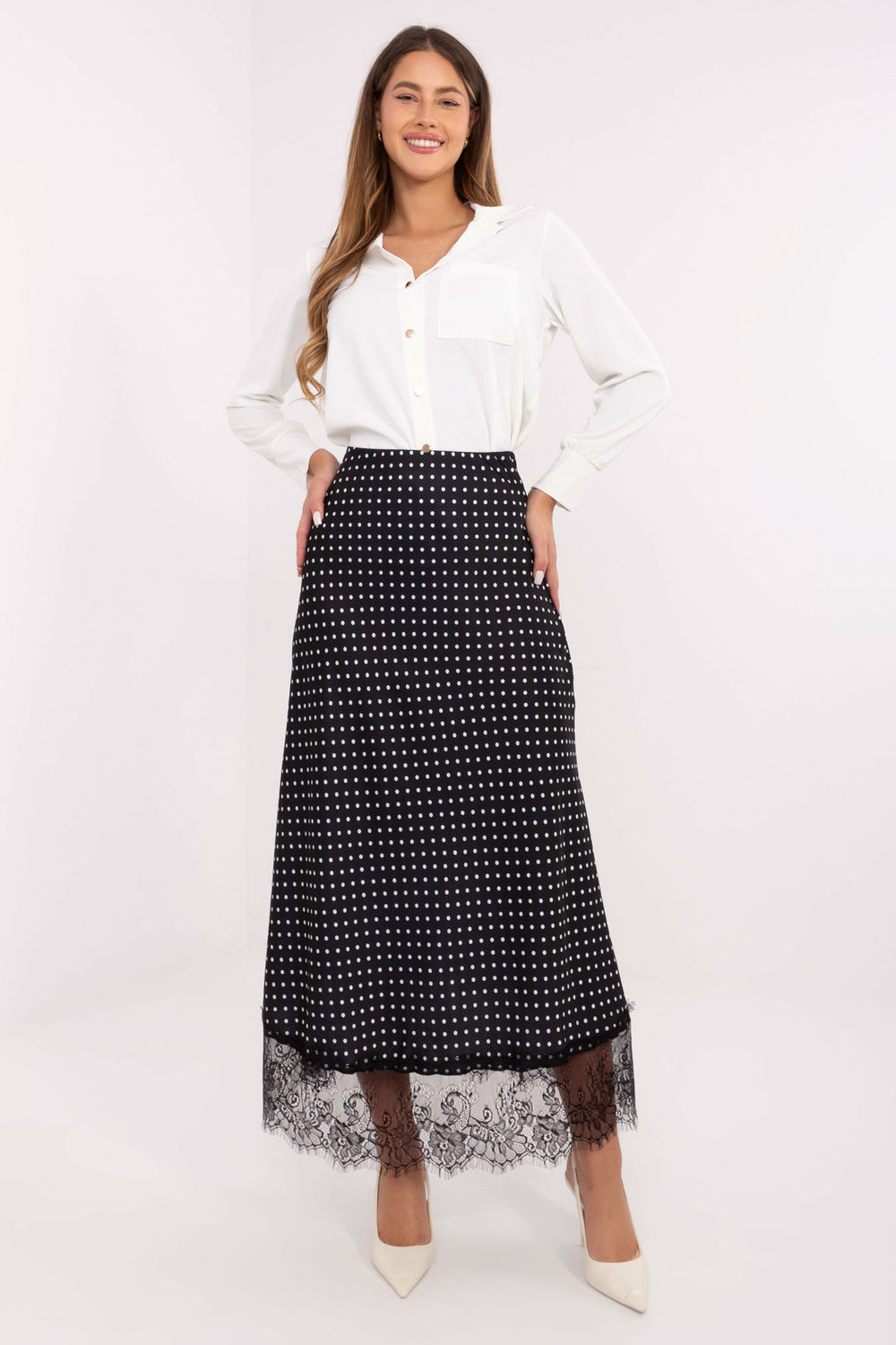Spódnica Model MI-SD-4213.52 Black - Rue Paris