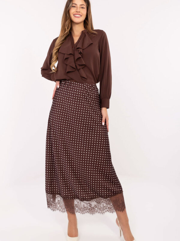 Spódnica Model MI-SD-4213.52 Brown - Rue Paris