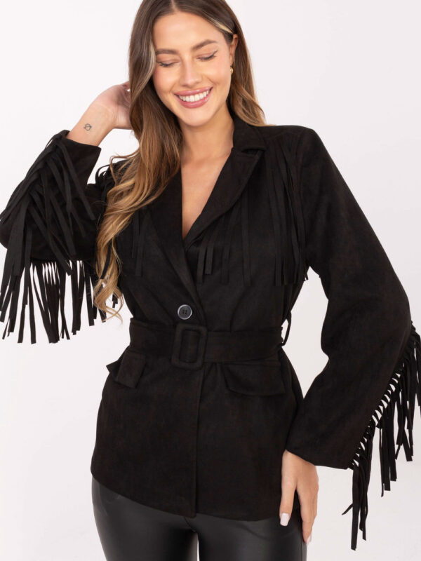 Marynarka Model IT-PL-5792.33 Black - Rue Paris