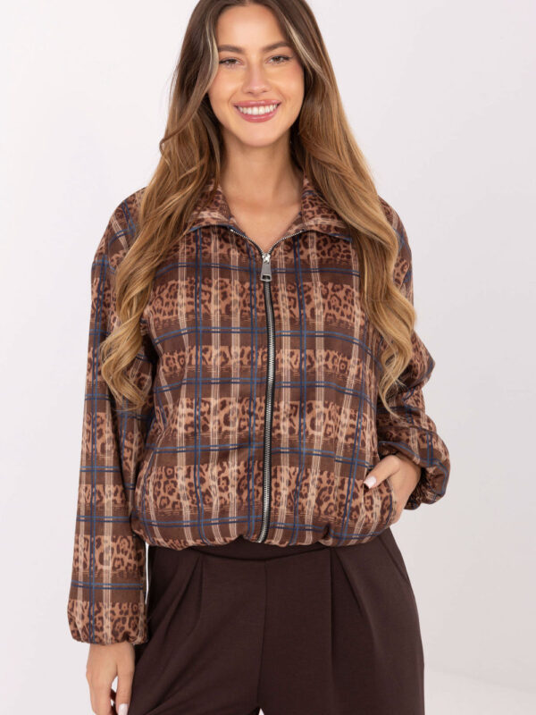 Kurtka Damska Model IT-KR-5773.23 Camel - Rue Paris